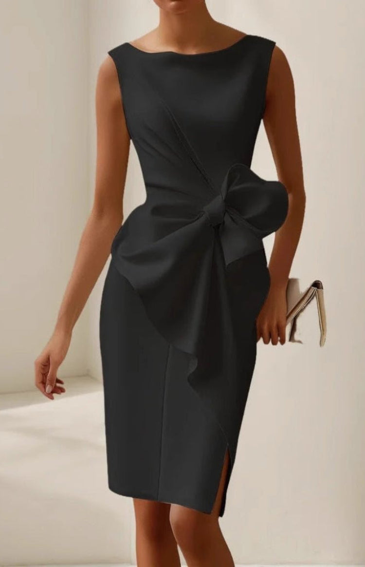 Women’s A-Line Dress – Sleeveless, Suitable for Festive Occasions