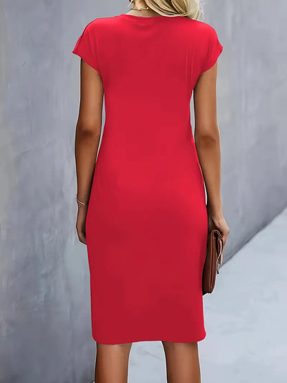 Sarah | Women Katrien Midi Dress Timeless Cut