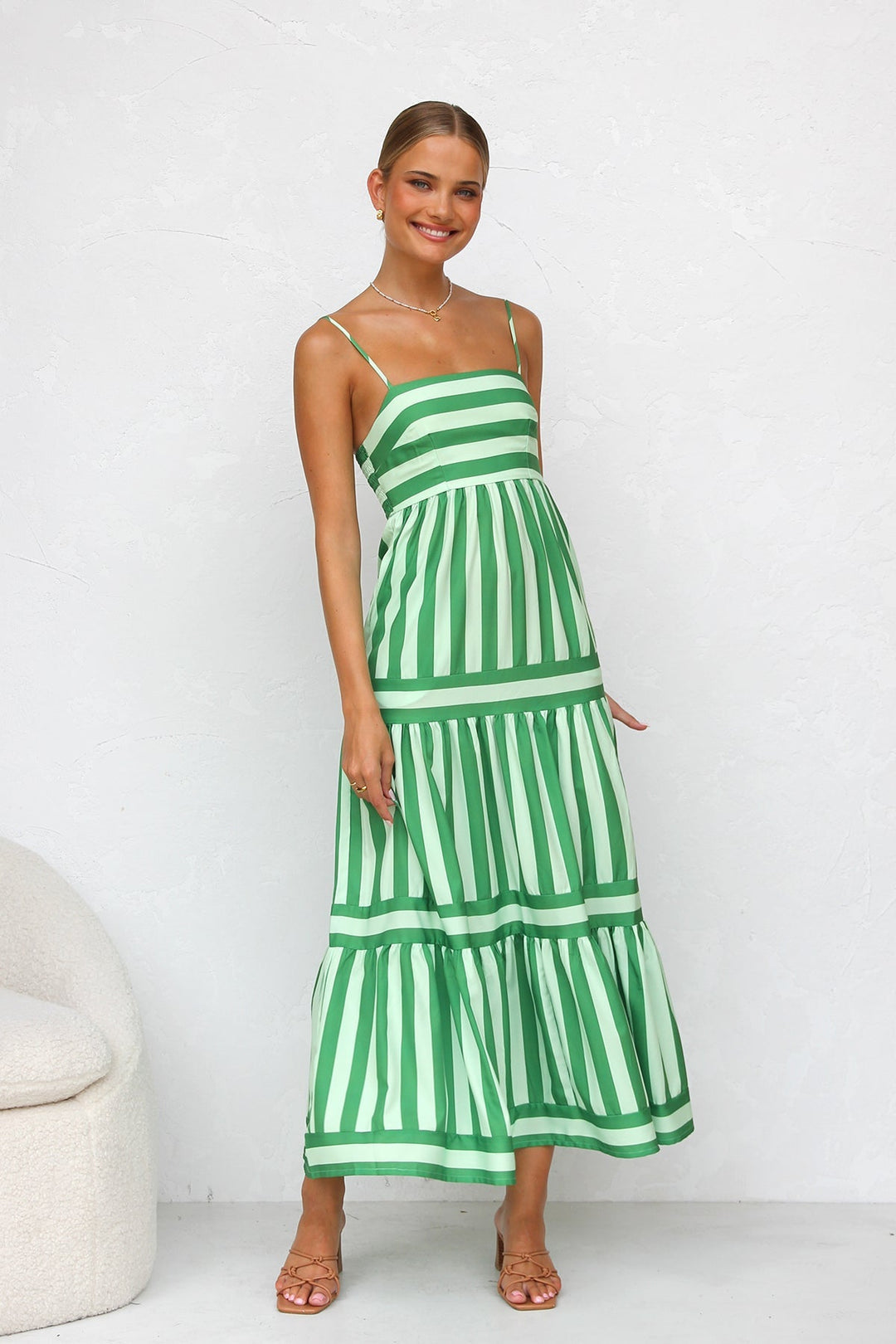 Tusha™ | Colorful Strappy Dress for Summer