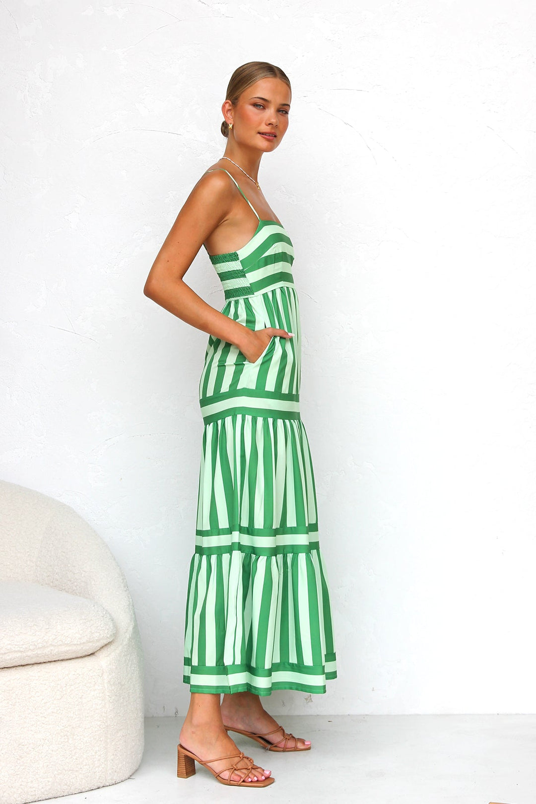 Tusha™ | Colorful Strappy Dress for Summer