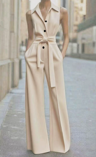 Lucienne | Sleeveless Jumpsuit