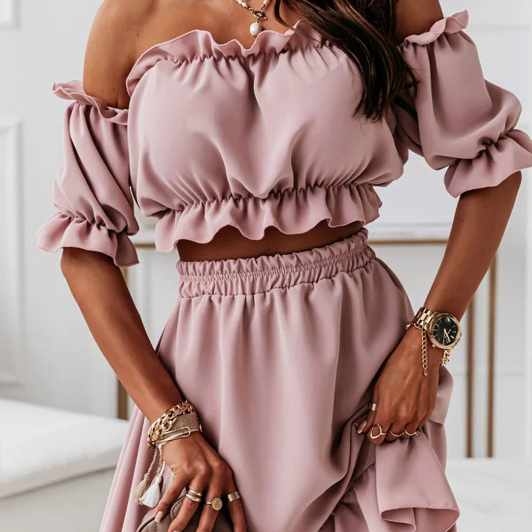 Women's Long Summer Dress Elegant Flowing Polyester Asymmetrical Fashionable