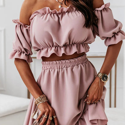 Women's Long Summer Dress Elegant Flowing Polyester Asymmetrical Fashionable