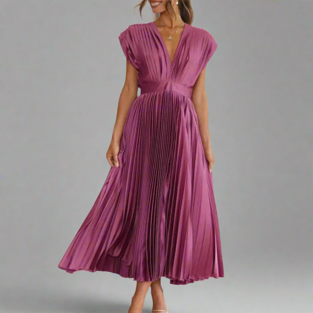 Samantha | Elegant midi dress for every occasion