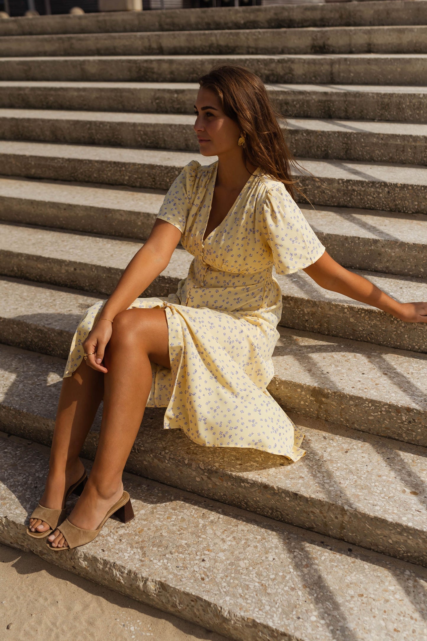 Diana™ | The Floral Summer Midi Dress