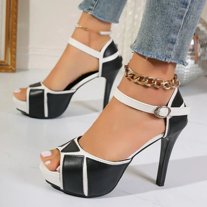 Women’s Pattern Leather Heels