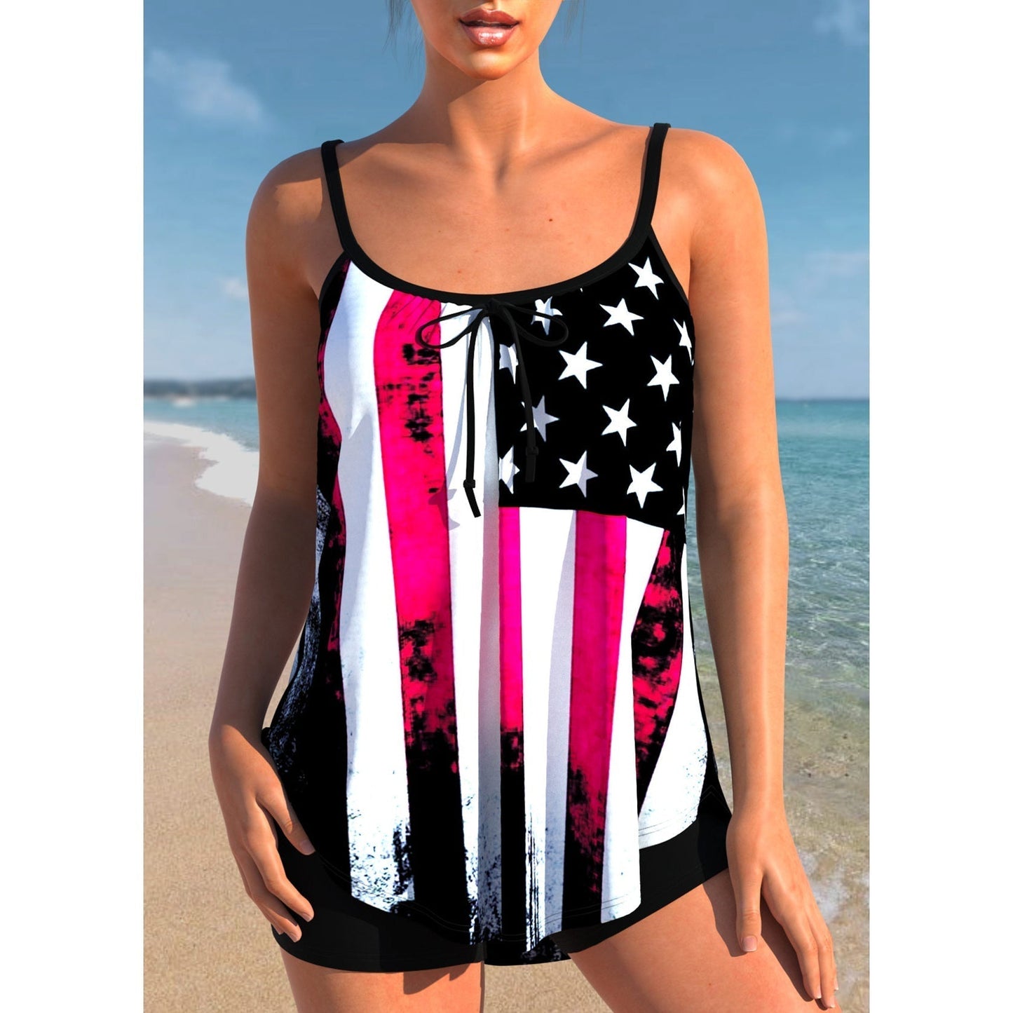 Mireille - Polka Dot Swimsuit with Classic Design
