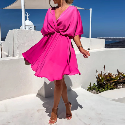 Isabelle | Women's Wrap Dress | Wrinkle-Free Flowing Fabric | Flattering Cut