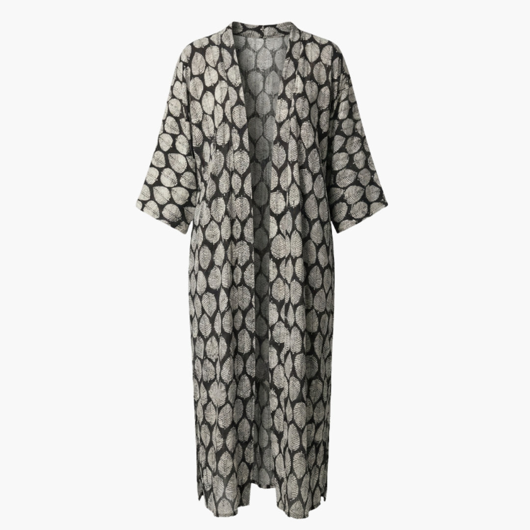 Women’s Beach Cover Up with V Neck and Sleeves