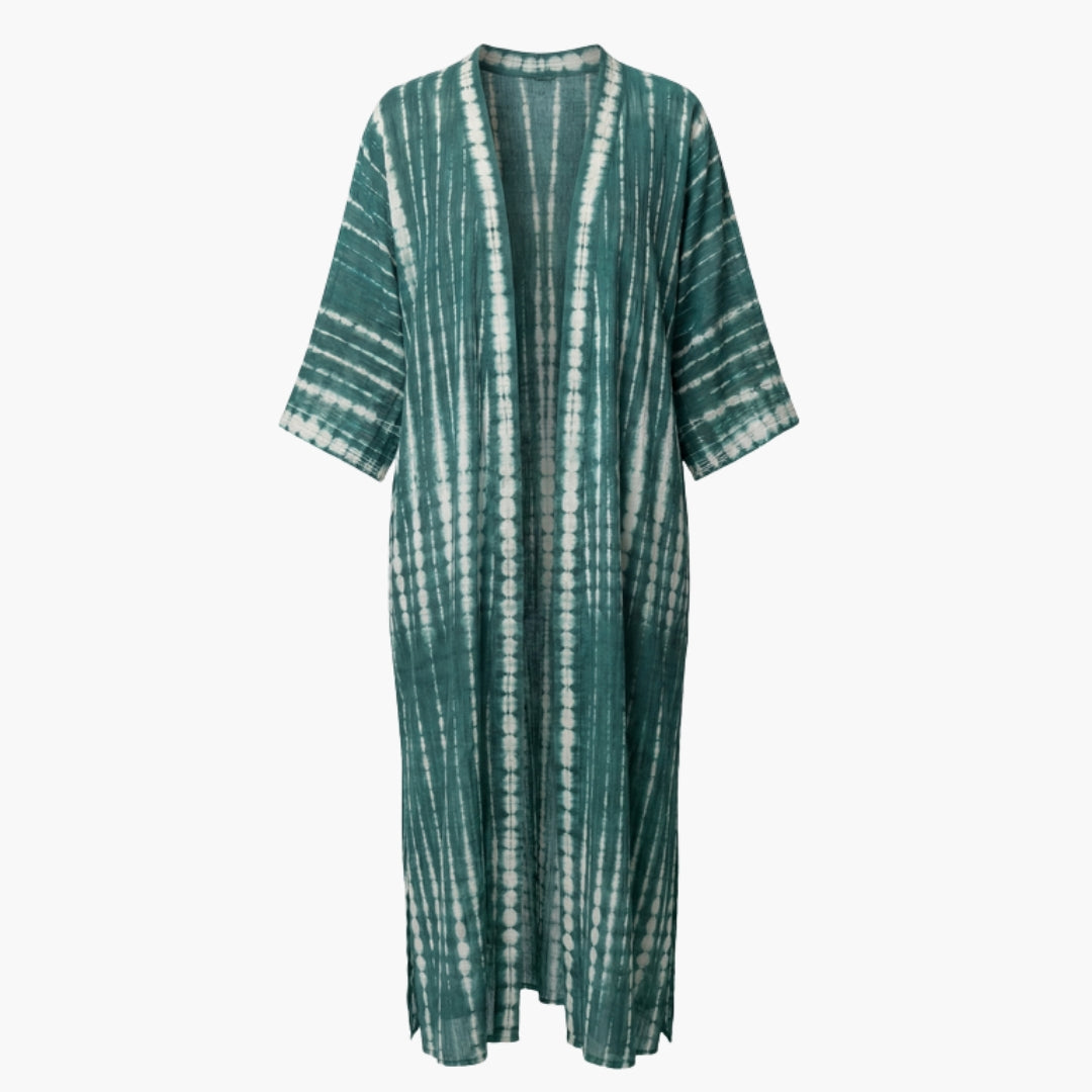 Women’s Beach Cover Up with V Neck and Sleeves