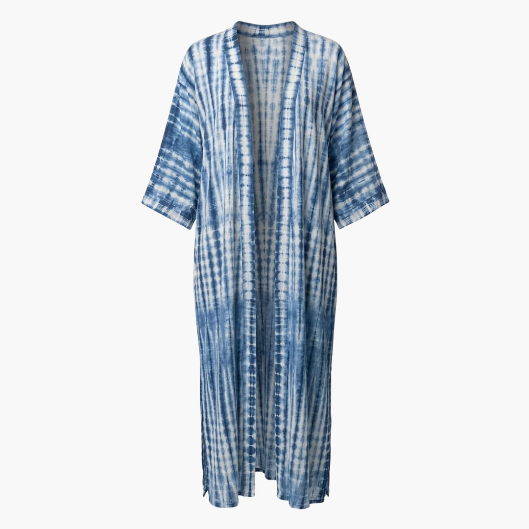 Women’s Beach Cover Up with V Neck and Sleeves