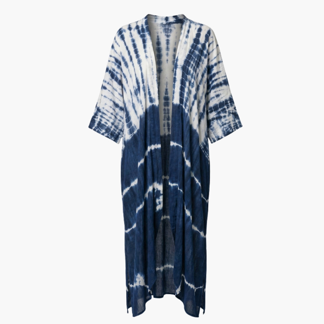 Women’s Beach Cover Up with V Neck and Sleeves