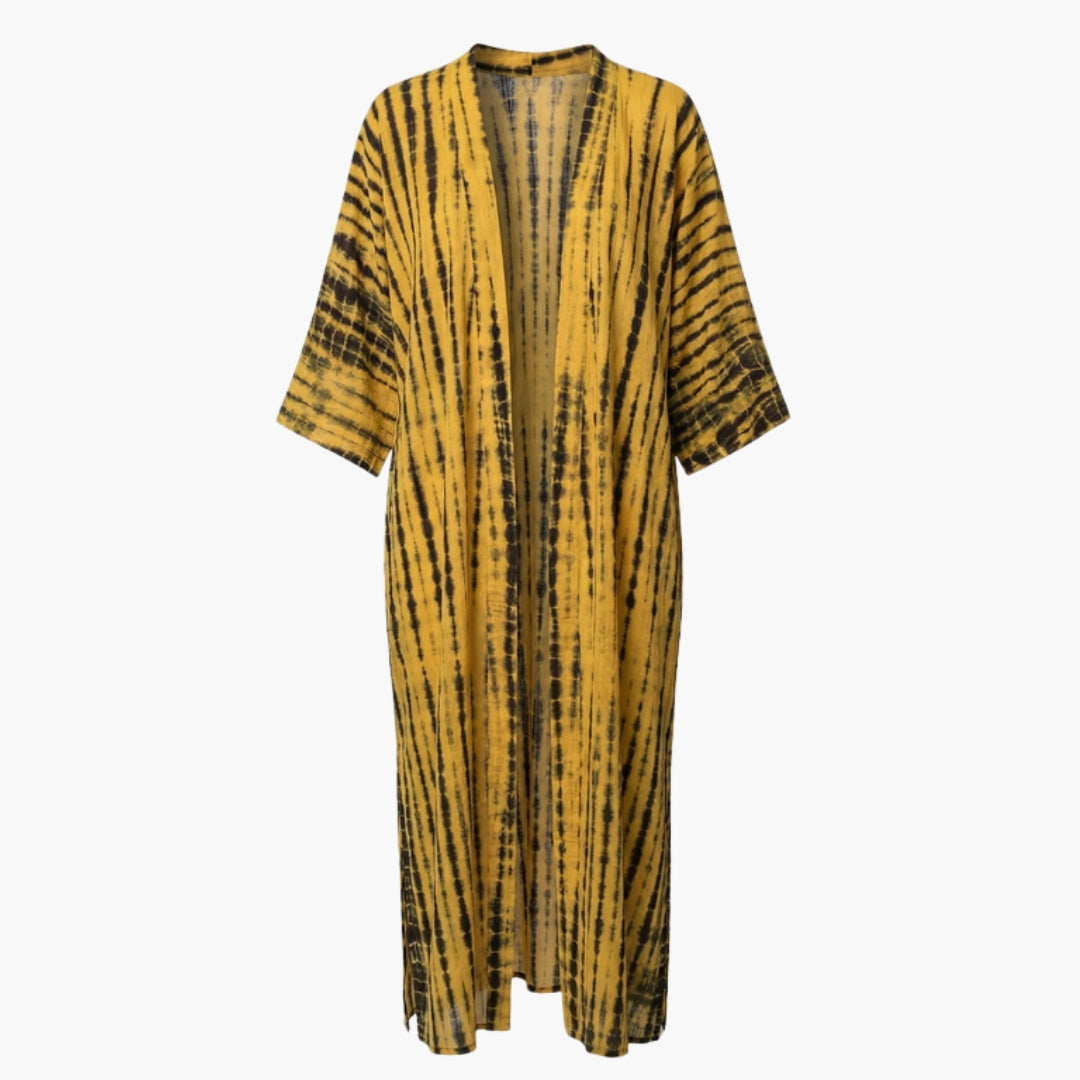 Women’s Beach Cover Up with V Neck and Sleeves