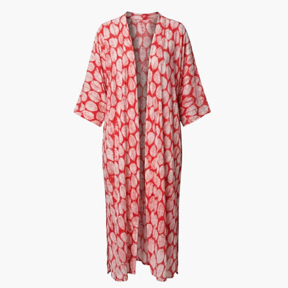 Women’s Beach Cover Up with V Neck and Sleeves
