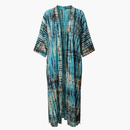 Women’s Beach Cover Up with V Neck and Sleeves