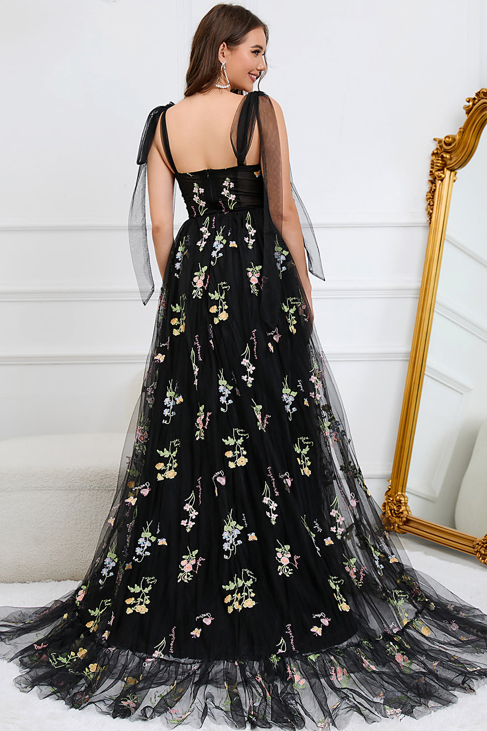 Margaux | A-line Tulle Evening Dress for Unforgettable Occasions for Women