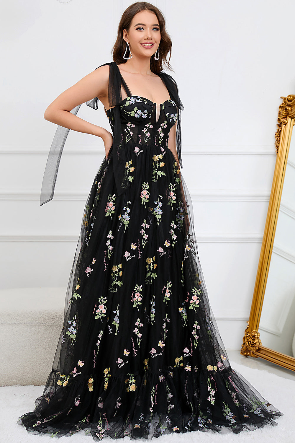 Margaux | A-line Tulle Evening Dress for Unforgettable Occasions for Women