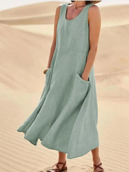 Celestina | Linen Dress
