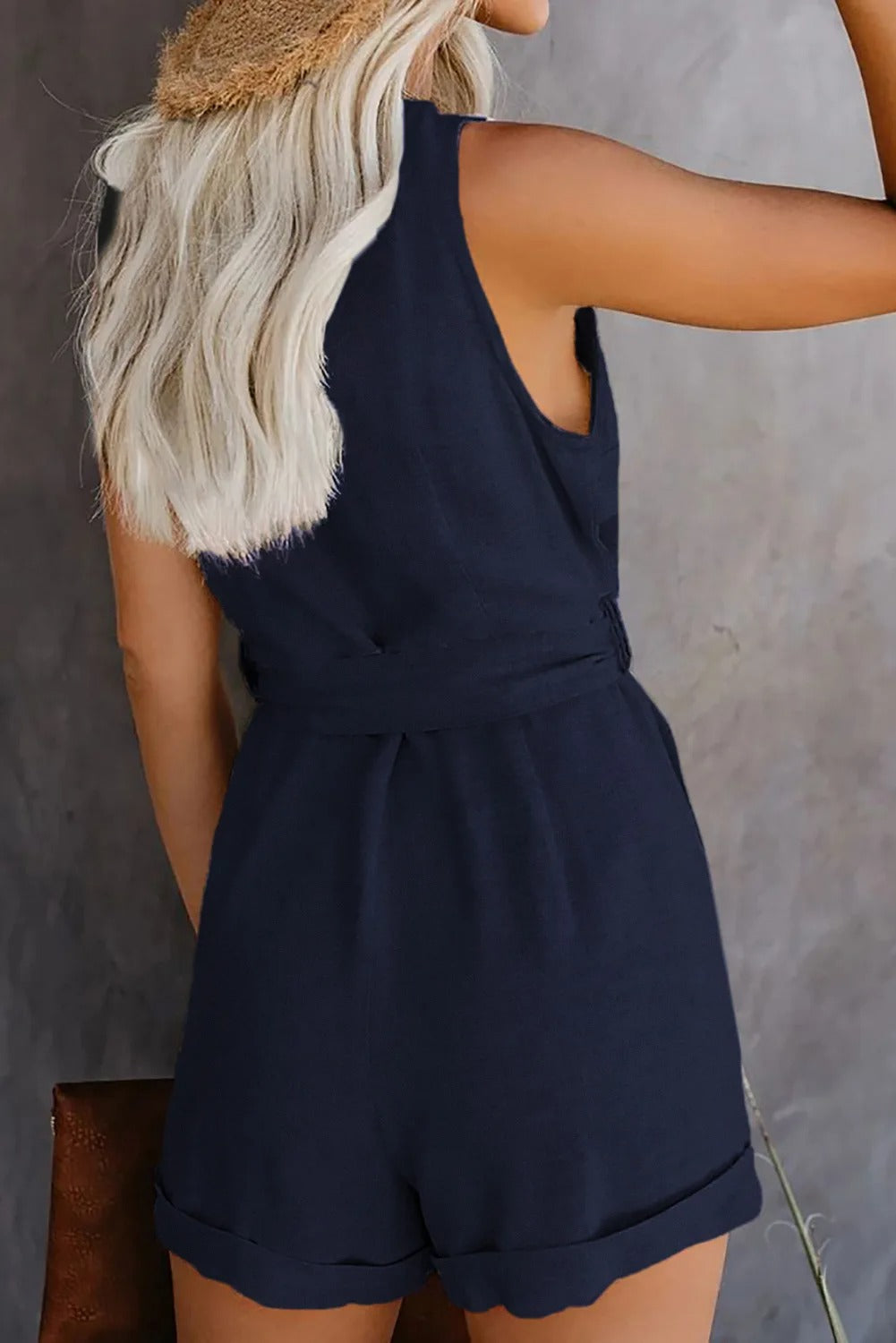 Nina - Stylish Short Jumpsuit with Pockets