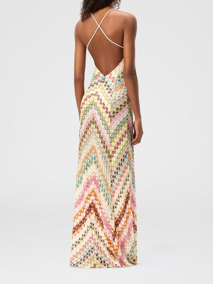 HADLEY - OPEN STITCH CROCHET DRESS