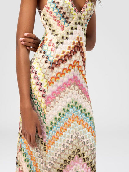 HADLEY - OPEN STITCH CROCHET DRESS
