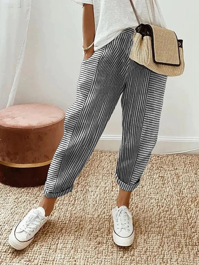 Holly™ | Striped Pants