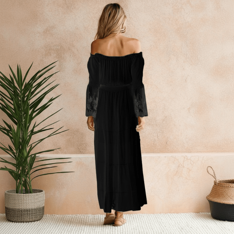 Boho Sexy Lace Beach Maxi Long Dress