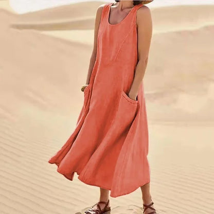 Celestina | Linen Dress