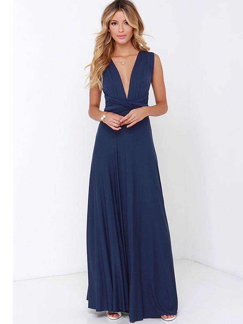 Diane | Convertible Maxi Evening Dress | Elegant Silhouette | Women