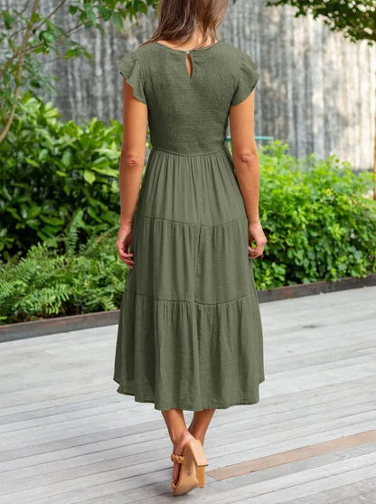 Lisette | Women's Tummy Control Draped Elegant Dress