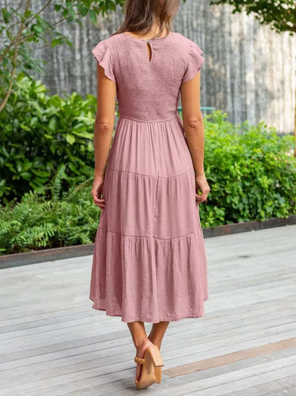 Lisette | Women's Tummy Control Draped Elegant Dress