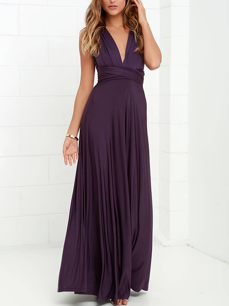 Diane | Convertible Maxi Evening Dress | Elegant Silhouette | Women