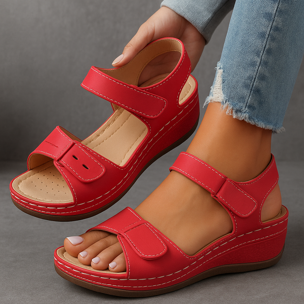 Nina™™ | Orthopedic Sandals with Wedge Heel