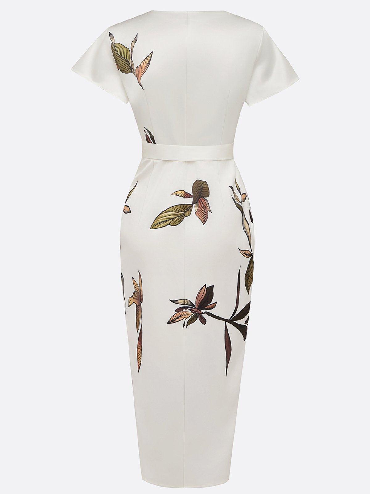 Women’s Dress | Elegant Wrap with Adjustable Waist