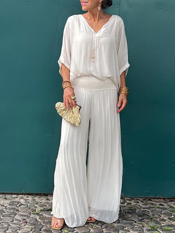 Edith V-Neck Maxi Dress