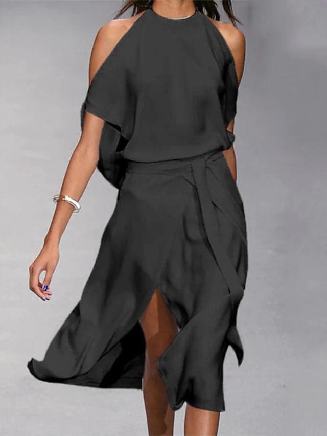 Tammy | Women's Off-Shoulder Midi Dress