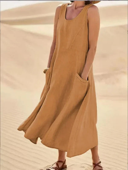 Celestina | Linen Dress
