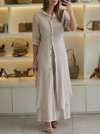 Mathilda™ - Linen Two-Piece Set