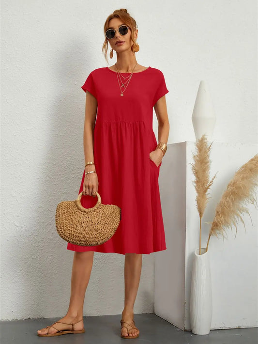 Robin™ | Casual Pocket Dress