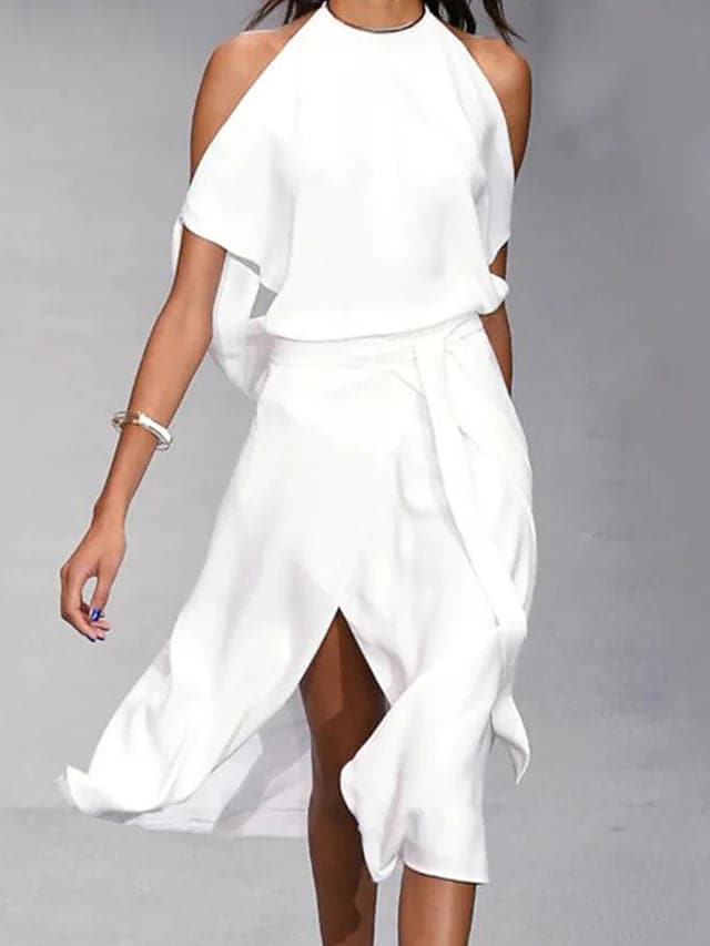 Tammy | Women's Off-Shoulder Midi Dress