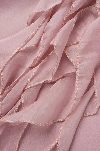 Mira | Knee Length Flowy Dress V-Neck