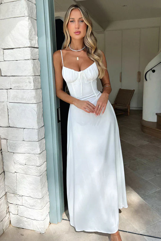 Roya | Elegant Maxi Dress with Fluid Silhouette for Women