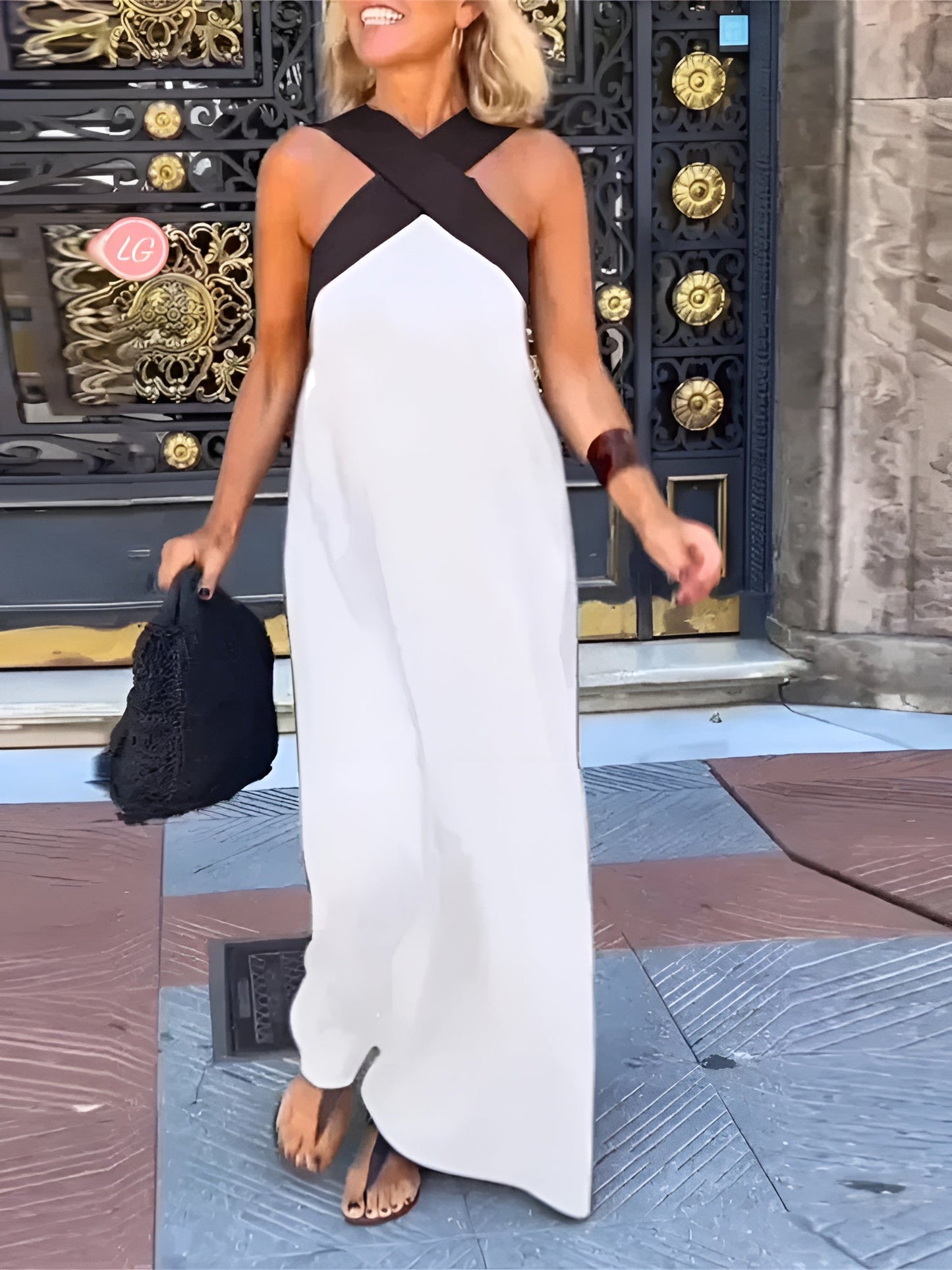 Aimee™ | Breathable Comfortable Crossed Maxi Dress