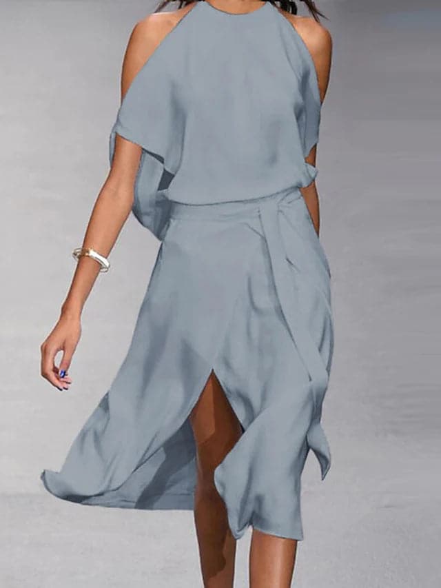 Tammy | Women's Off-Shoulder Midi Dress