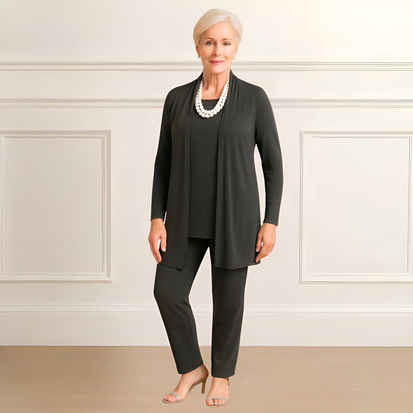 Women’s Outfit Set | Long Tunic Top & Matching Pants