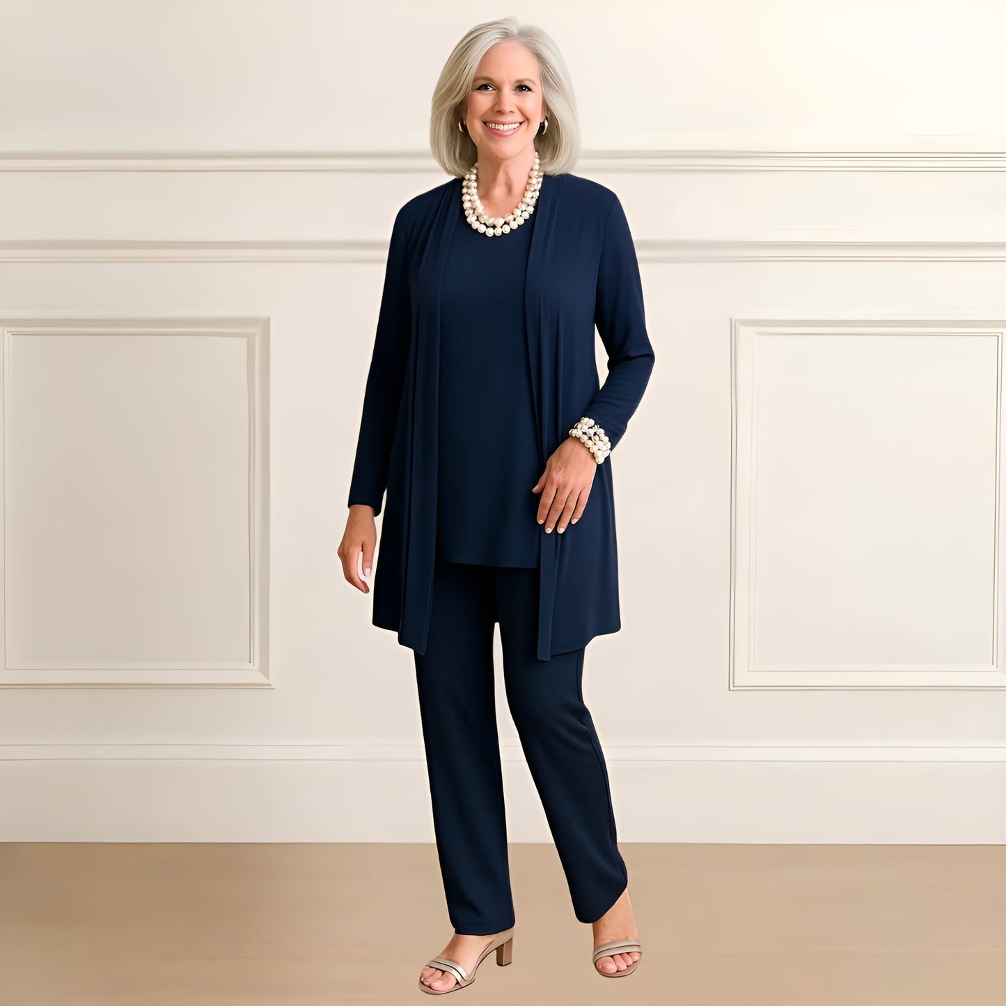 Women’s Outfit Set | Long Tunic Top & Matching Pants