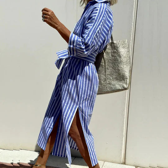 Sherry | Women's Button-Down Midi Dress