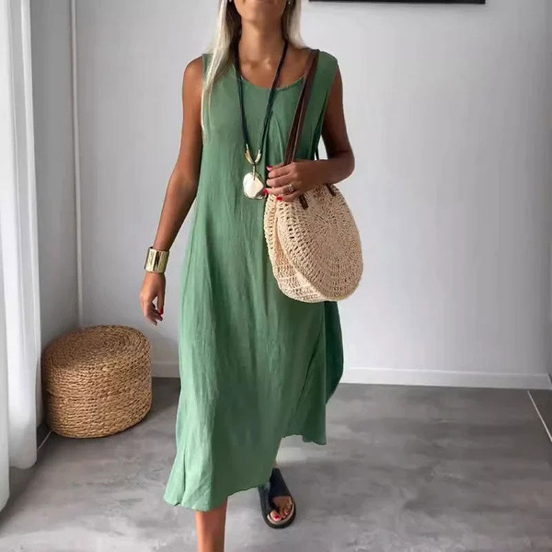 Fabienne™ | Casual Summer Dress with Pocket Detail