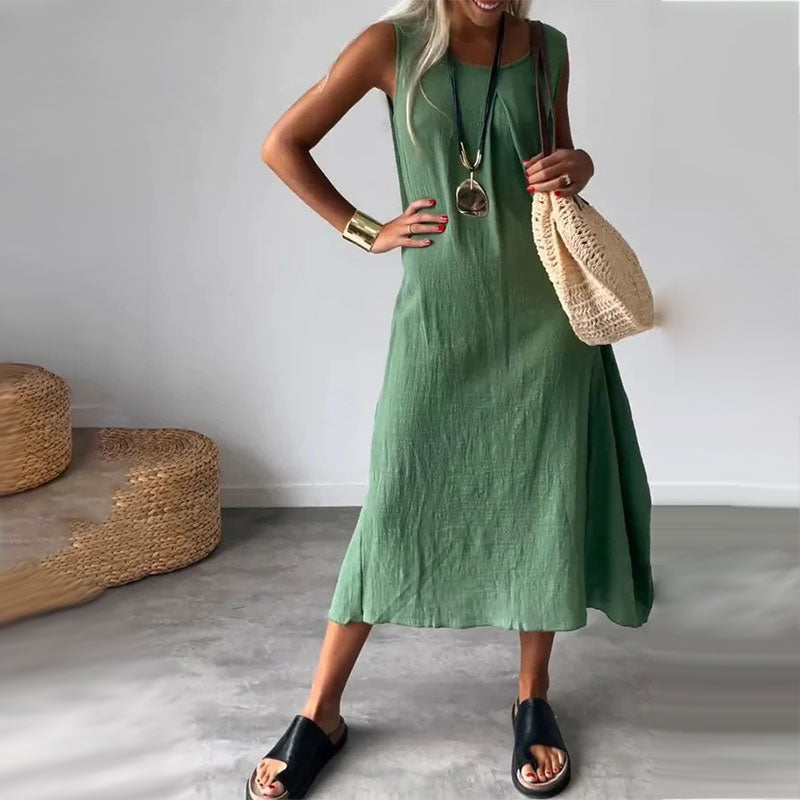 Fabienne™ | Casual Summer Dress with Pocket Detail