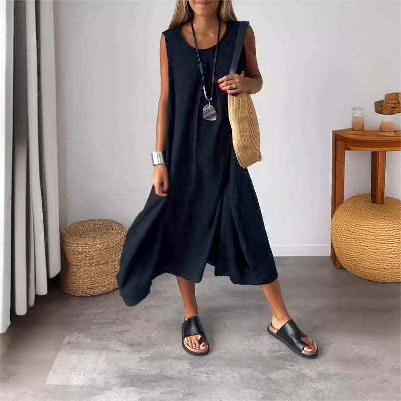 Fabienne™ | Casual Summer Dress with Pocket Detail